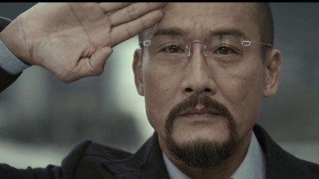 寒战:两个副处长对话,随着李文彬一个敬礼,寒战行动结束!