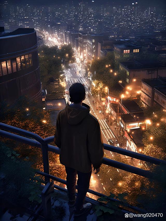 我只想一个人在黑夜里吹吹风就好