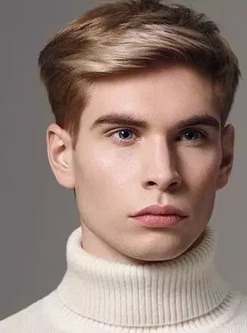 欧美方脸男生造型 短发感觉帅气时尚