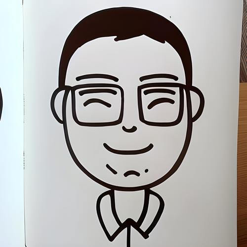 爸爸头像简笔画图片戴眼镜的爸爸爸爸简笔画头像 简单爸爸简笔画头像