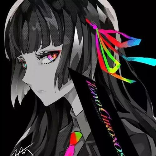 霸气女生头像酷酷的女生头像动漫女头抖音快手头像qq头像