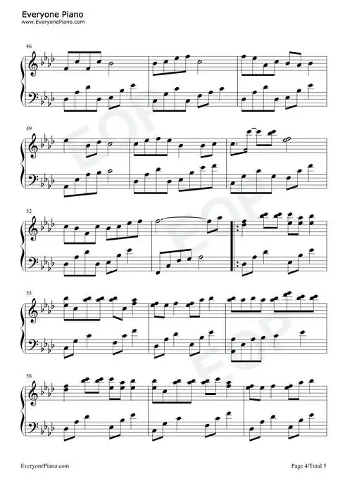 浪子闲话-我饮过风咽过沙浪子无钱逛酒家-抖音热歌五线谱预览4