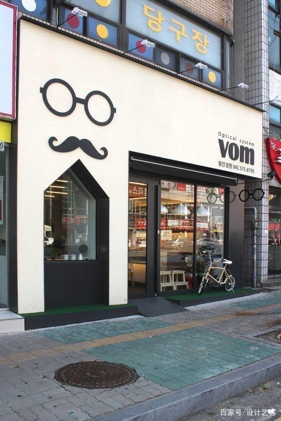 20个创意的店铺门面设计,不需要豪华的材料一样能艺术感十足!