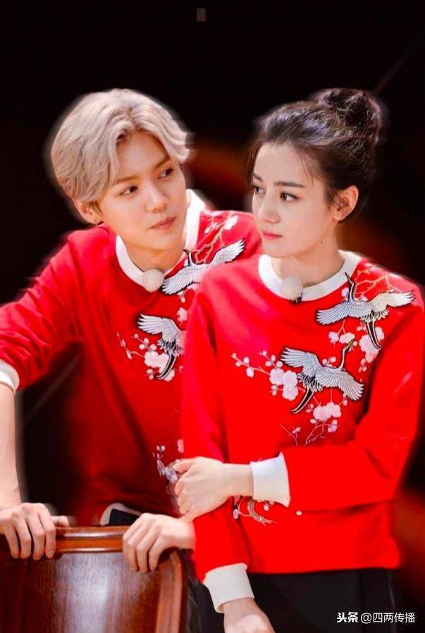 苦命热巴!只能看昔日cp鹿晗与女友大秀恩爱!