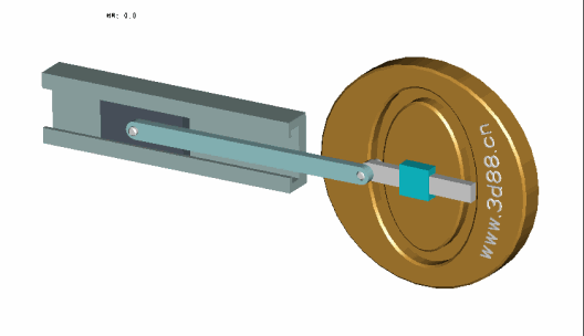 真正大量免费实用机械传动机构动画动态图下载 - ug运动仿真