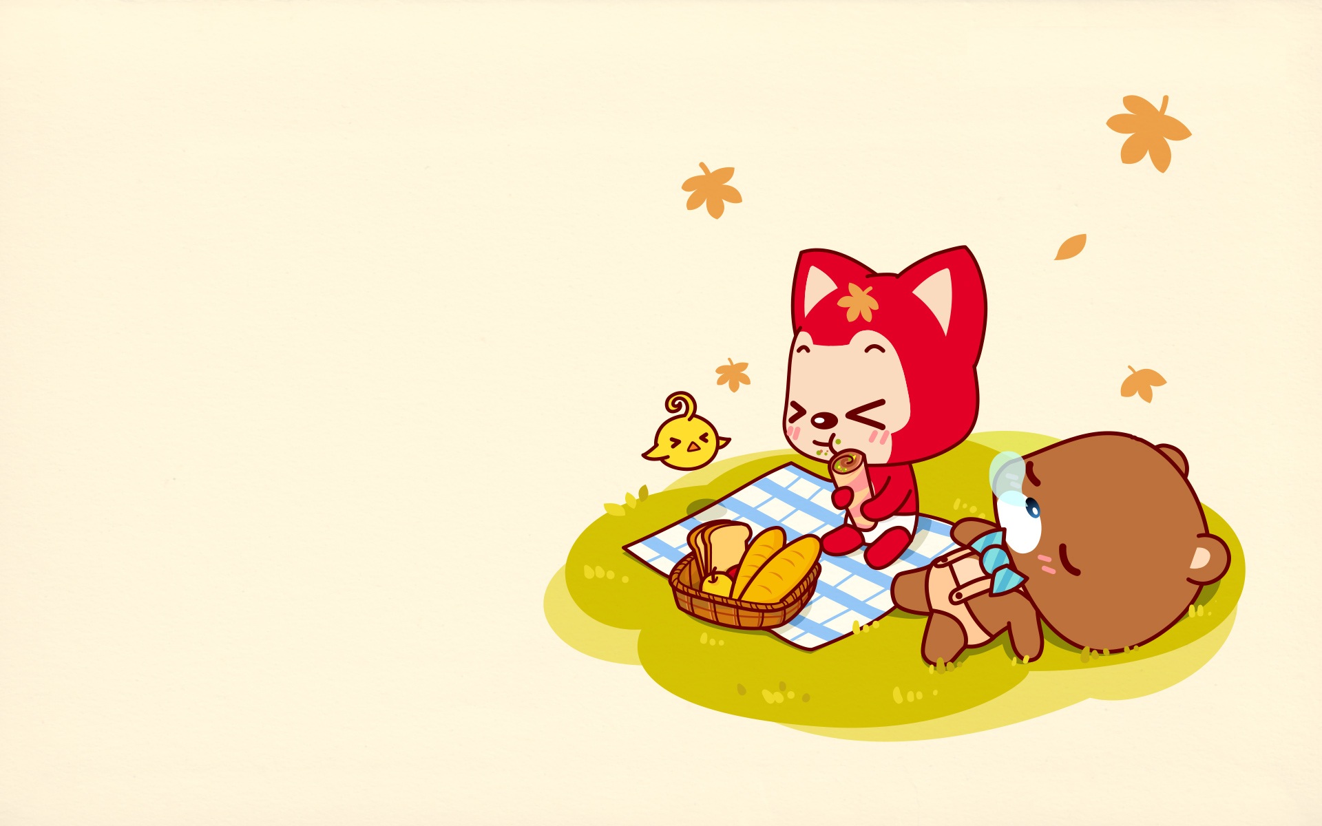 唯美清新的阿狸,高清图片,电脑桌面-壁纸族