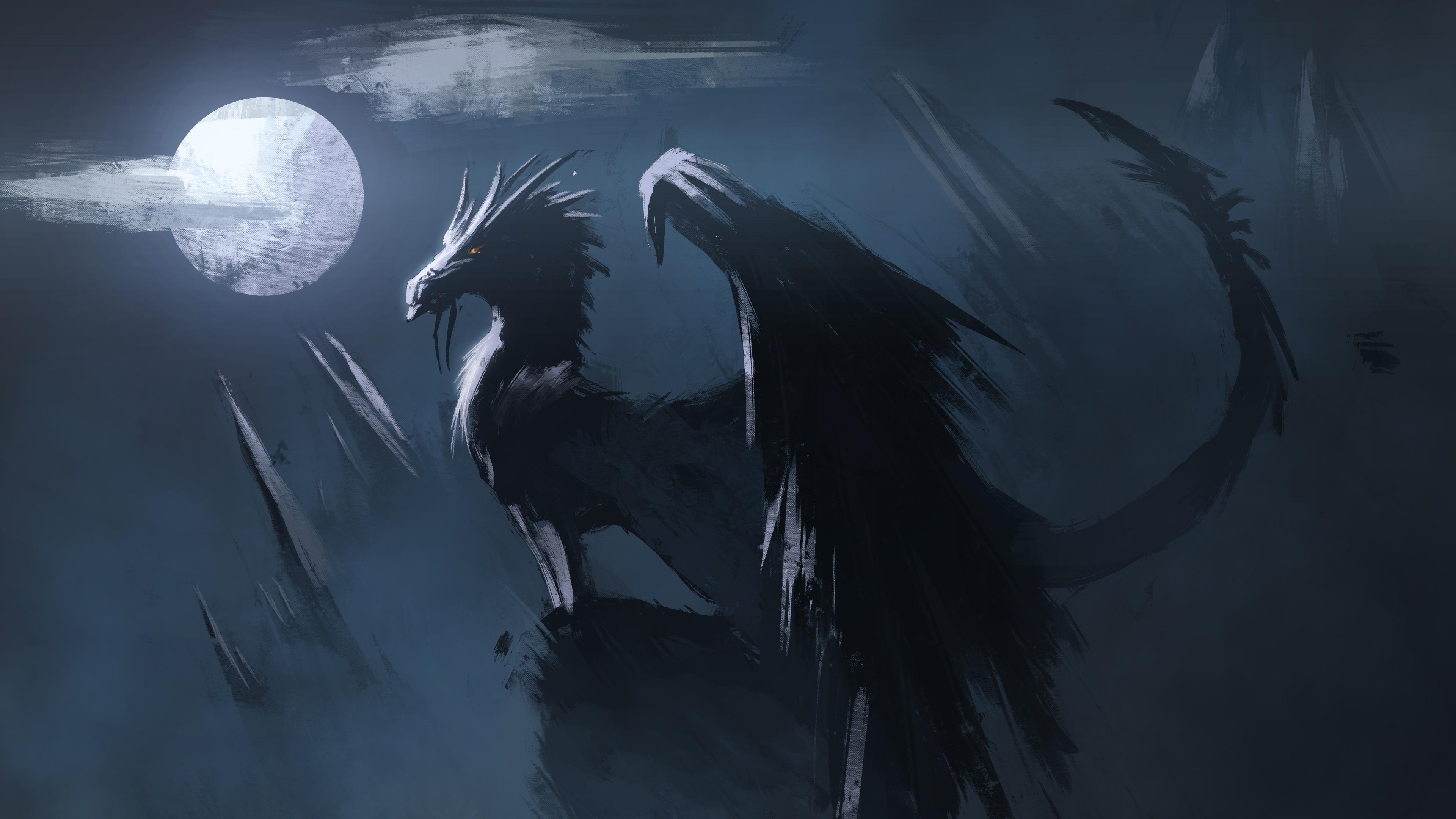 霸气冷酷的西方巨龙,高清图片,电脑桌面-壁纸族