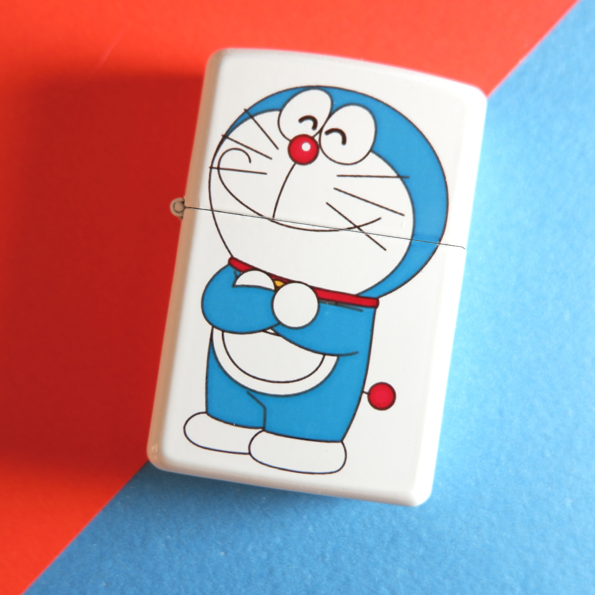 哆啦a梦煤油打火机可爱萌卡通防风机器猫女生送男友砂轮动漫金属