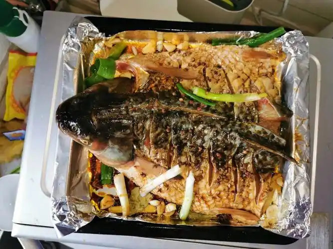 家庭版烤箱烤鱼