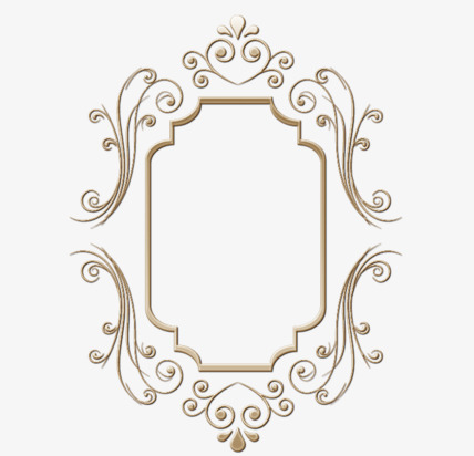 欧式简约边框素材素材免费下载_觅元素