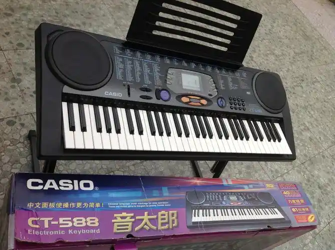 出售9成新卡西欧ct-588电子琴