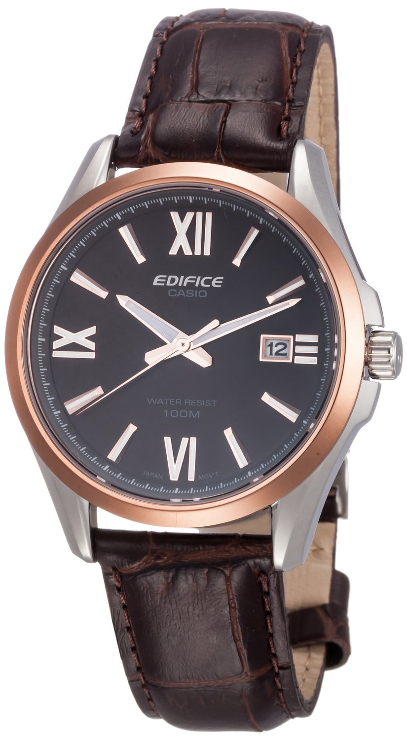 高贵典雅卡西欧analogue指针系列石英手表efb101l5a