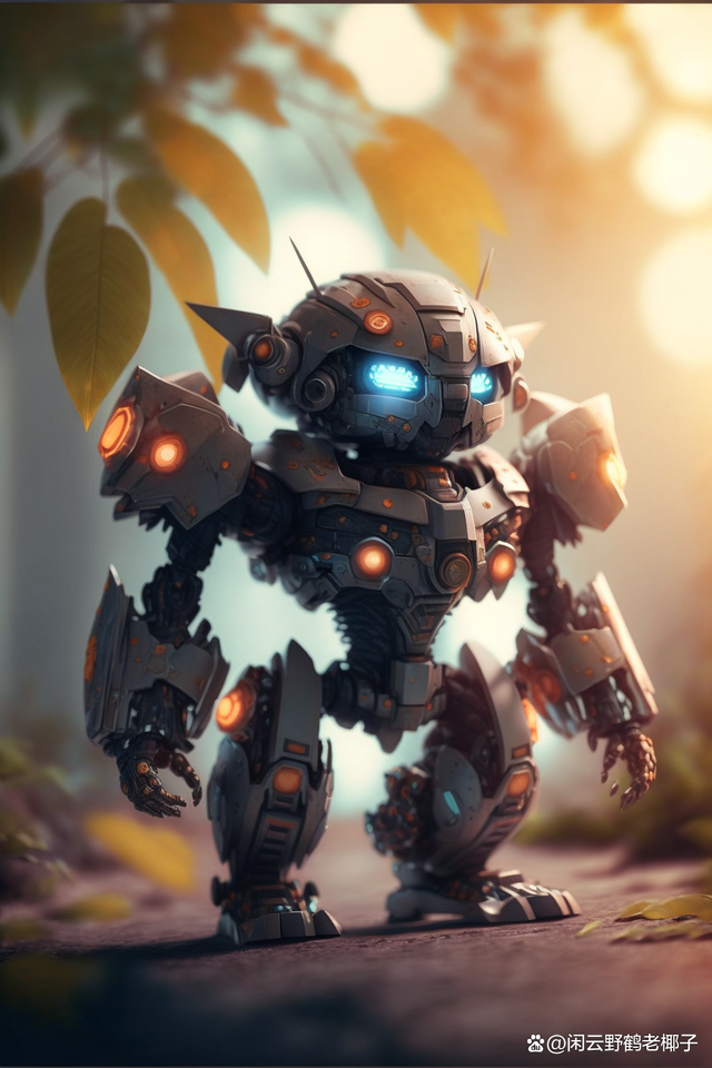 看完星球大战,特别希望也拥有一个聪明可爱的机器人,现在也算是实现了