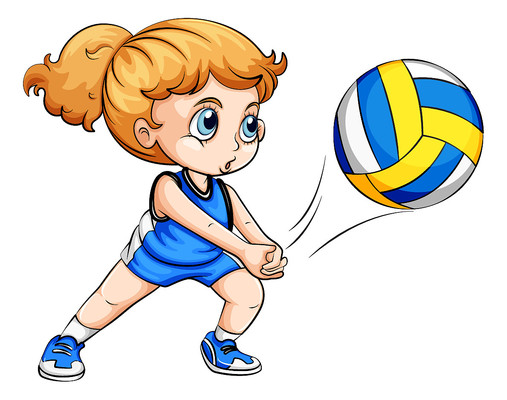比赛项目排球运动图片_卡通手绘_编号11719143_红动中国