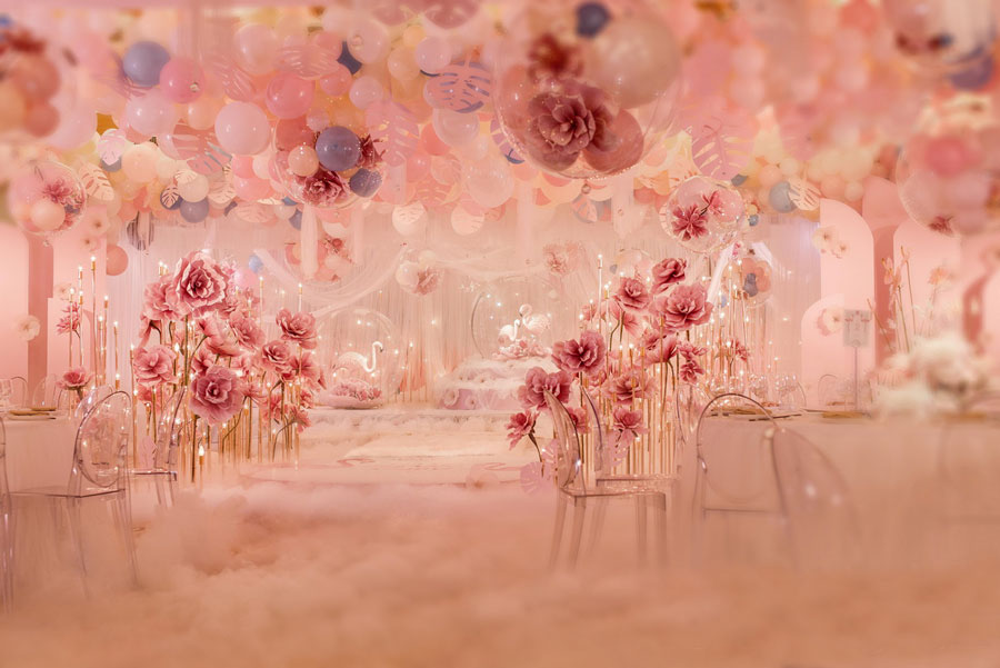 小清新婚礼布置图片小清新婚礼现场布置效果图