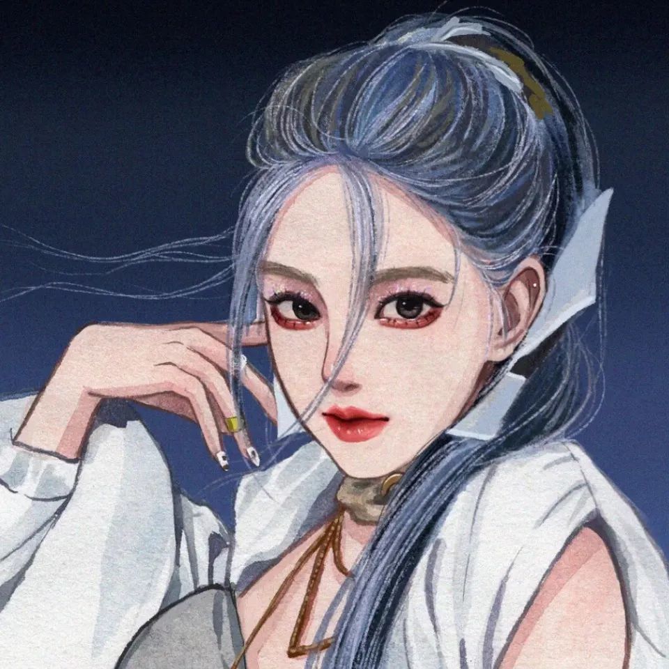 女团风手绘头像想要成为你众所周知的欢喜