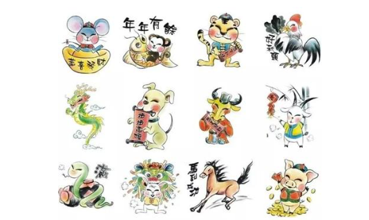 2023年生肖日历(2023年生肖表)