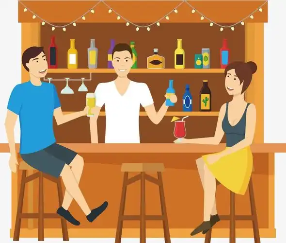 卡通酒吧