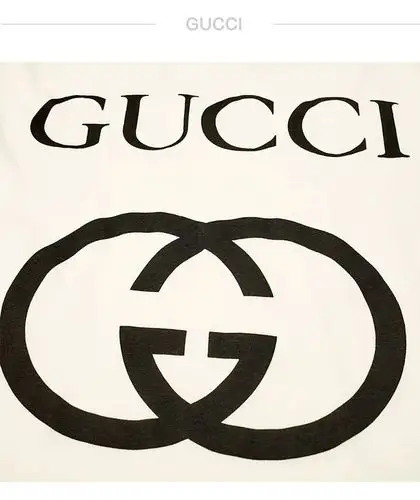 gucci/古奇男装酷奇男士字母印花古驰新款圆领休闲短袖t恤