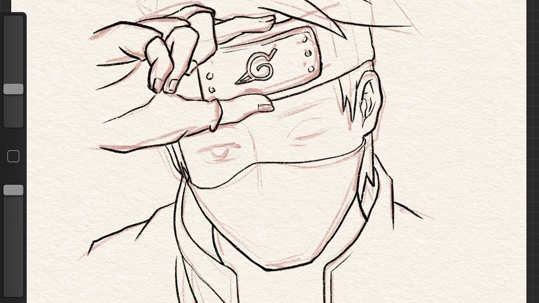 画我喜欢的动漫之火影忍者 旗木卡卡西