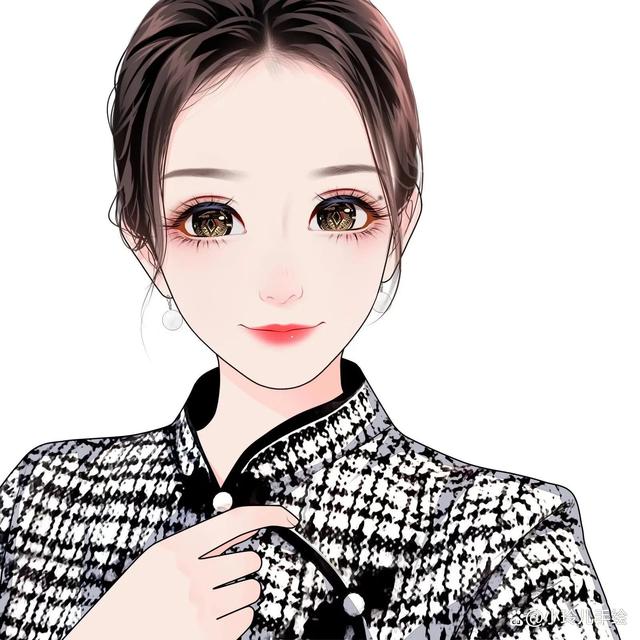 简单干净好看微信头像图片,高质量动漫女头