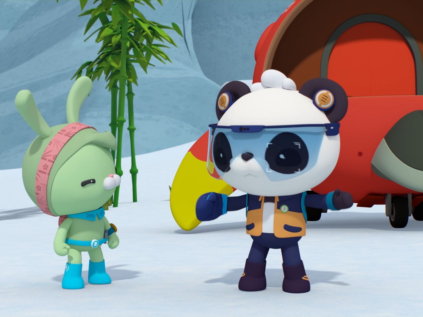 外派员竹风报道,1月26日#《海底小纵队·中国之旅》开播