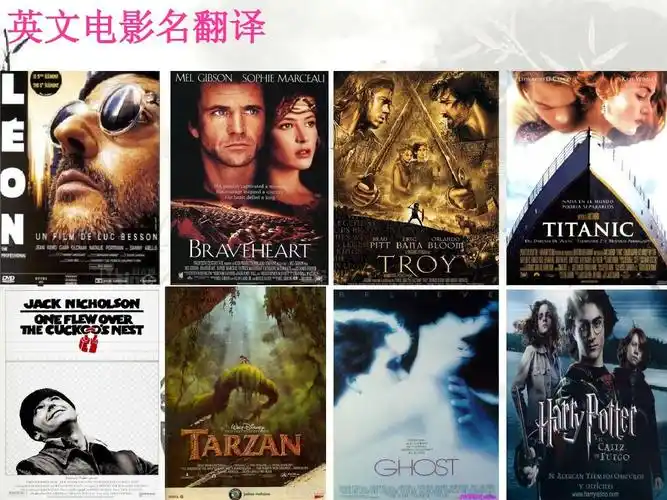 英文电影名翻译ppt