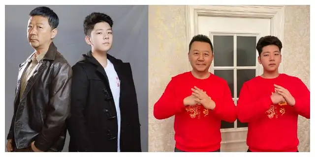 郭涛晒照为17岁儿子庆生!父子五官相似,帅气文静!_郭子睿_父亲_成长