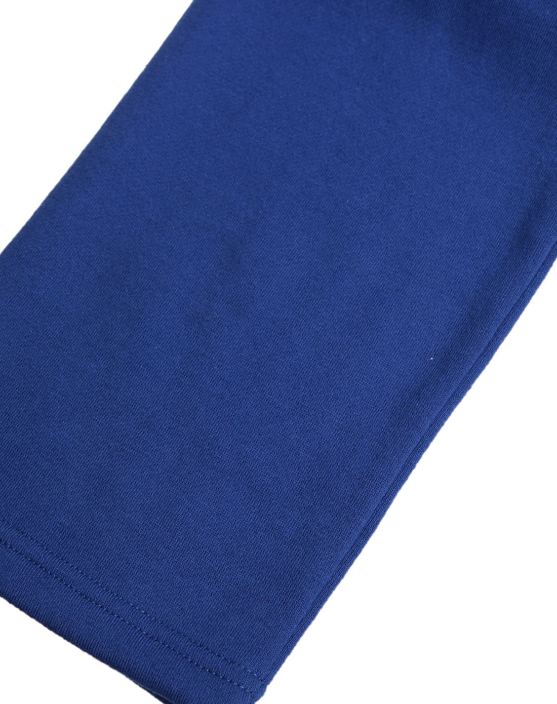 宝蓝色纯色活力简洁休闲运动长裤