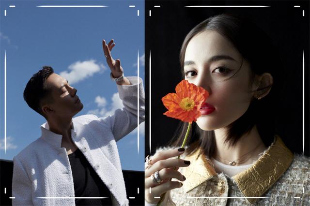 陈伟霆古力娜扎合体登杂志王炸组合真的强这组是情侣刊