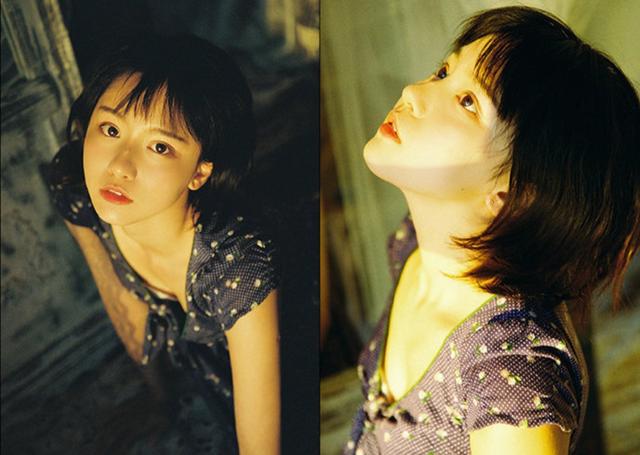 原创宅男女神成果日系风写真曝光元气甜美似精灵这颜值注定火