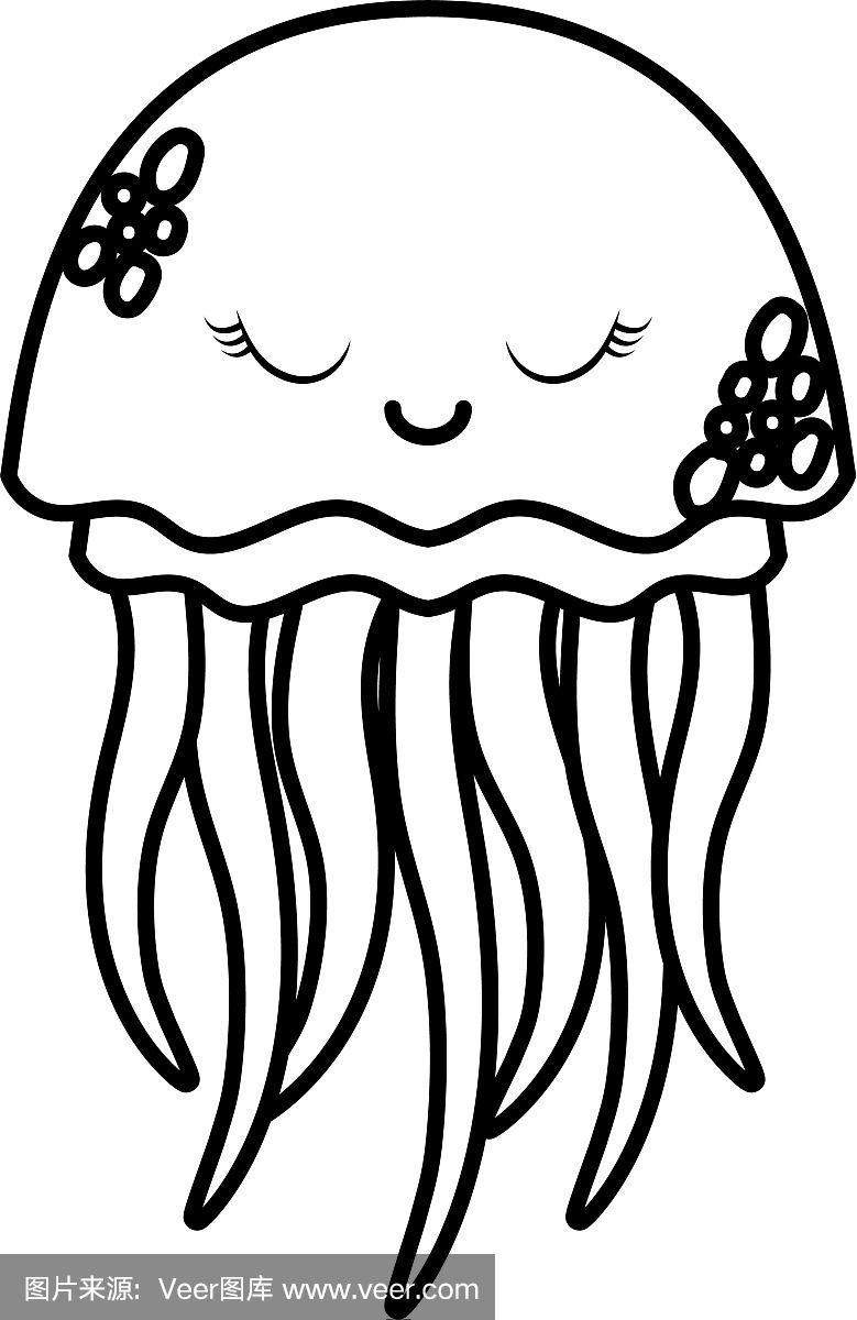 水母图标图像