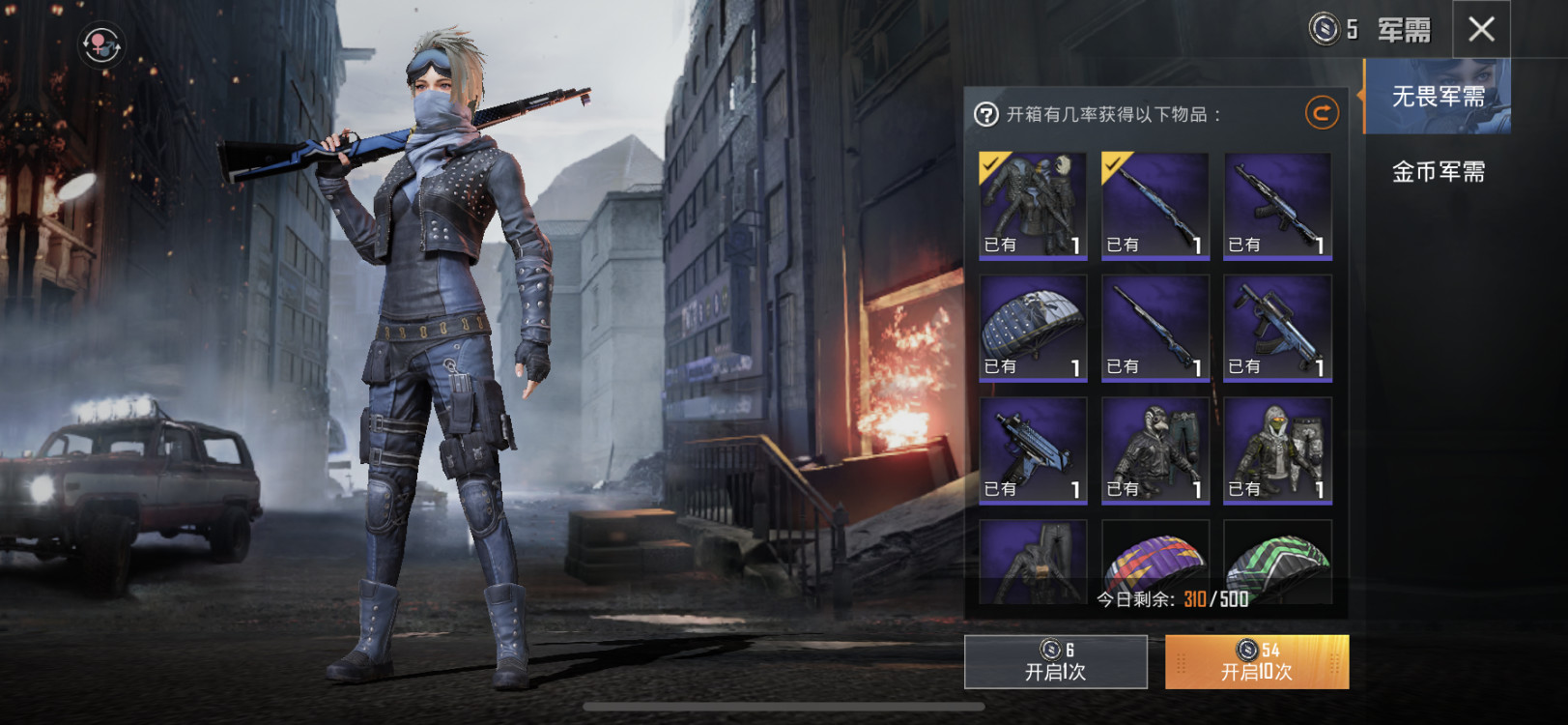 影袭全套|军需枪皮肤满/军需手册,看截图说话,m4都市猎人等_和平精英