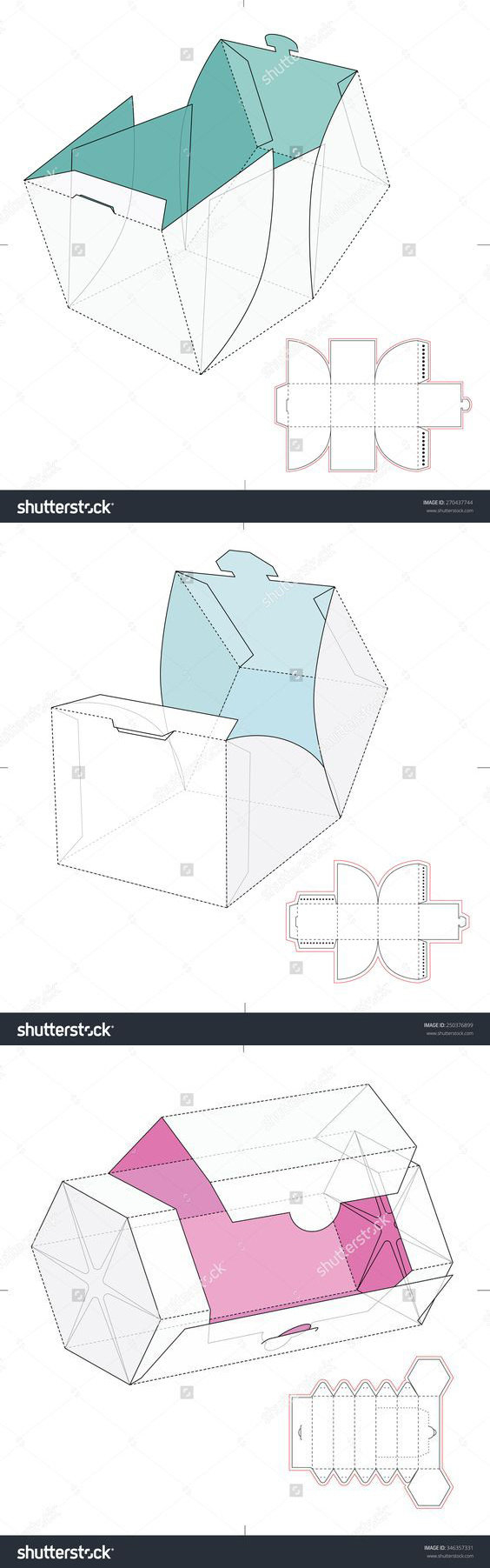 盒型包装设计展开图,干货转需!