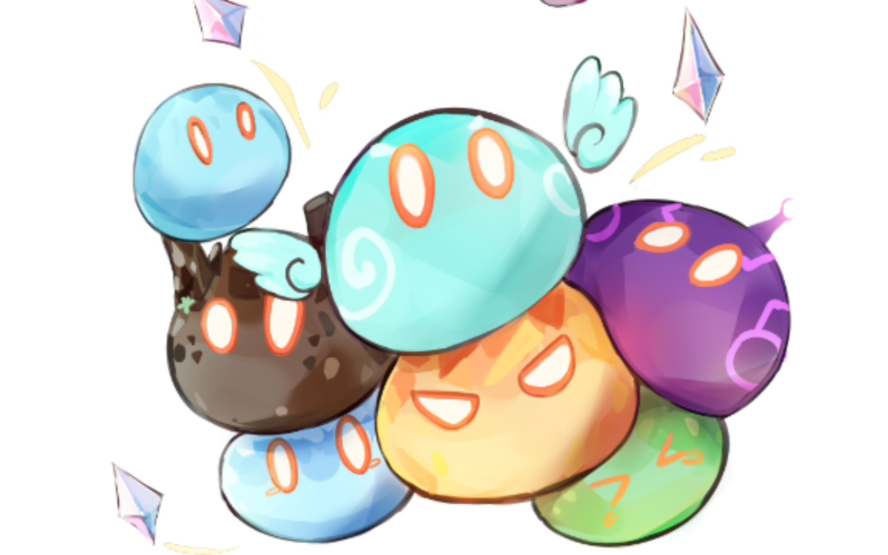 《原神》干货!史莱姆清除计划!5个点位超过40只史莱姆!