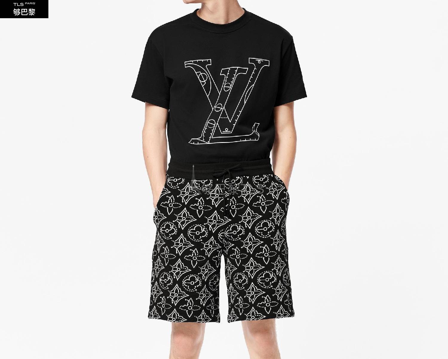 【包邮包税】 lv路易威登 21年春夏 男士 短裤 lvxnba strategic