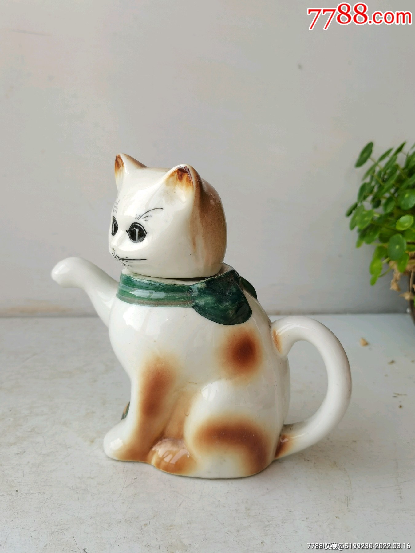 小猫茶壶,猫型老茶壶,小猫壶-雕塑瓷/瓷雕-7788商城__七七八八商品