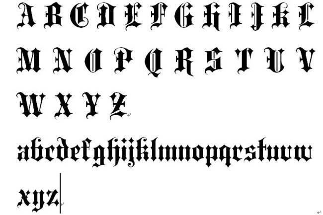 这是什么英文,怎么字母这么特别?