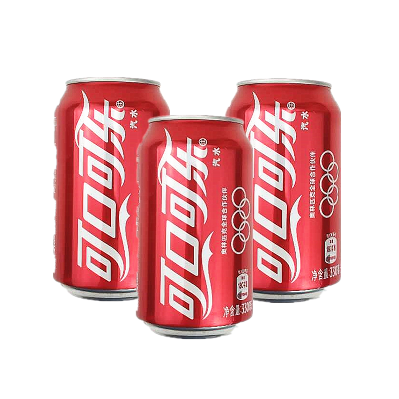 可口可乐汽水听装罐装易拉罐碳酸饮料听装饮料24罐330ml多省包邮