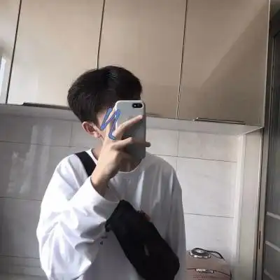 手机控男头帅气遮脸,男生头像图片-回车桌面