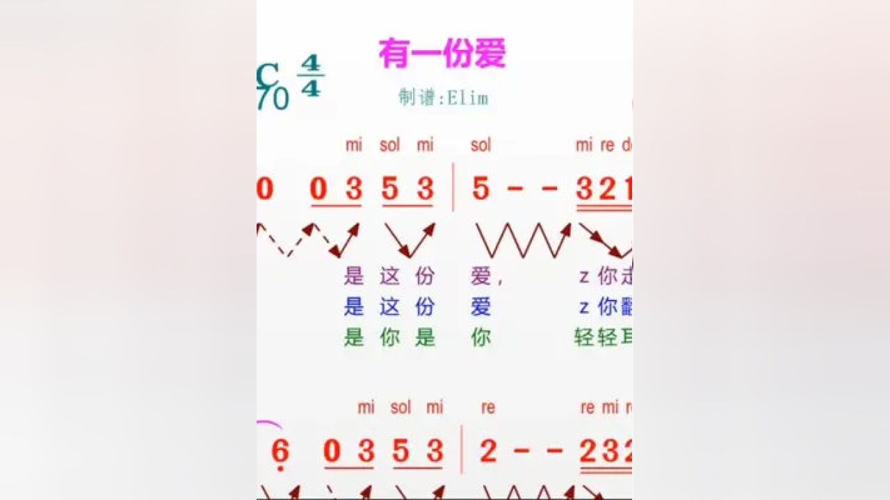 简谱 #音准 #节奏 #从零开始学唱谱 #识谱 #简谱识谱教学