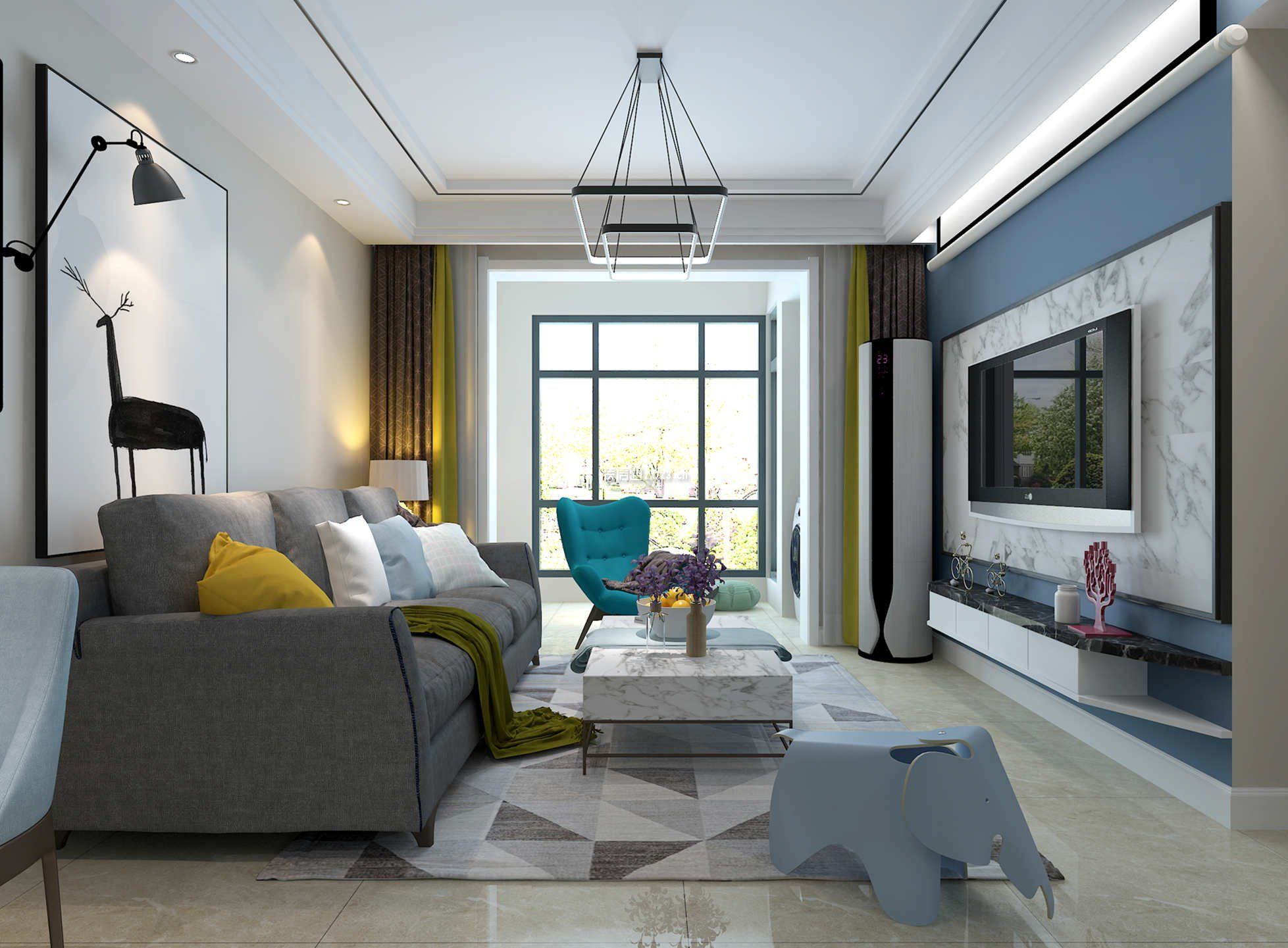 客厅吊顶装修效果图2020 客厅吊顶装修库