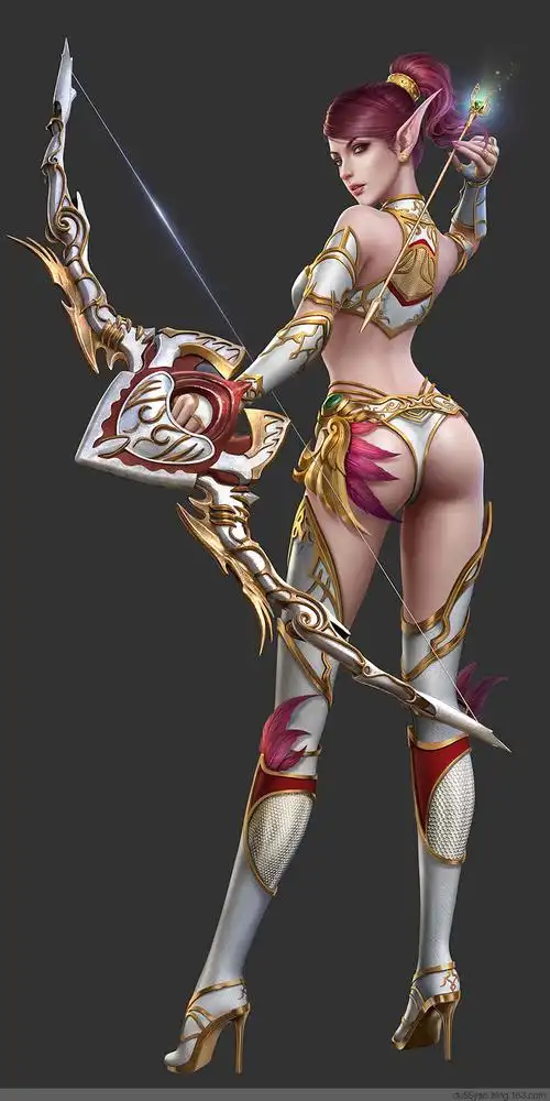 美妙绝伦的3d绘画游戏美女采集