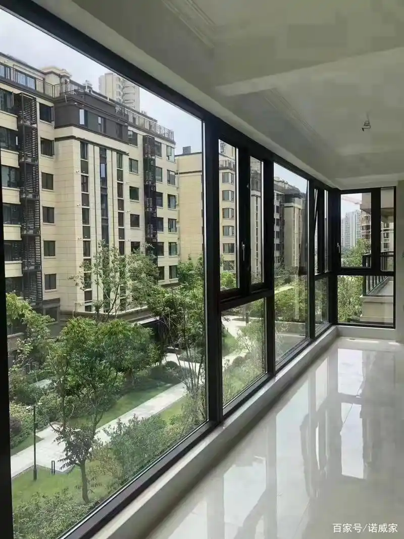 断桥平开窗实物效果图