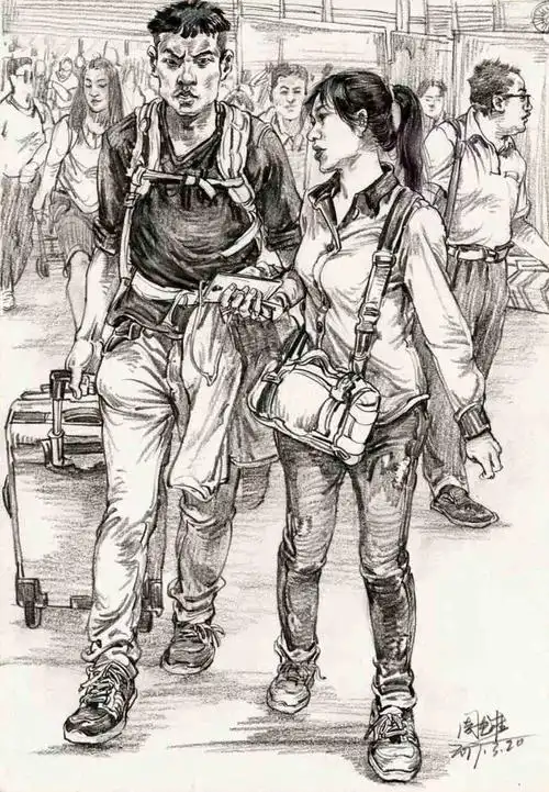 速写干货 | 你最怕的是这两个人,还是那一群人?