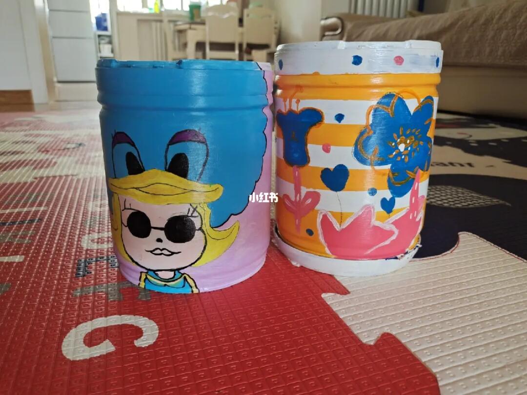 奶粉罐花盆(1)之丑的睡不着系列