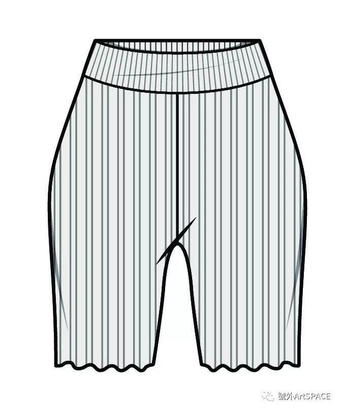 60例裤子平面款式图分享