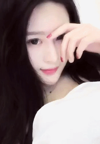 可爱美女清新迷人女神gif动图_动态图_表情包下载_soogif