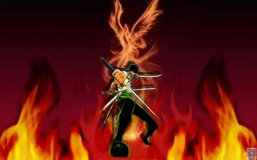 海贼王动漫罗罗诺亚·索隆高清帅气壁纸