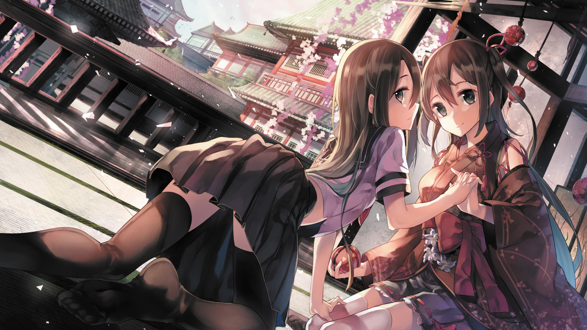 性感动漫美女高清桌面壁纸